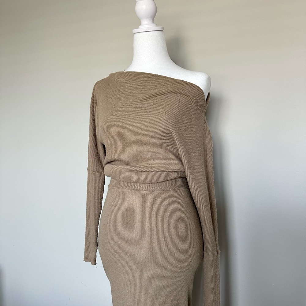 Enza Costa sweater and matching skirt